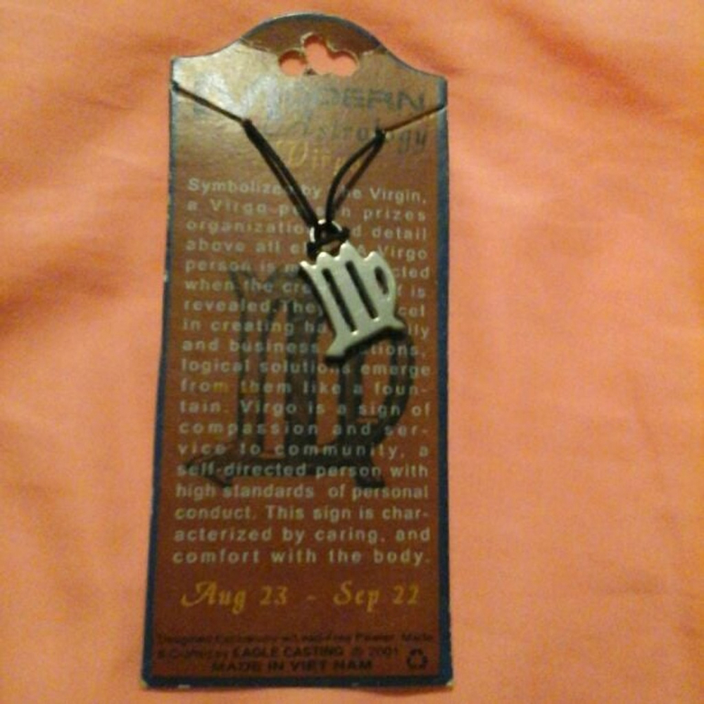 Virgo Zodiac Necklace